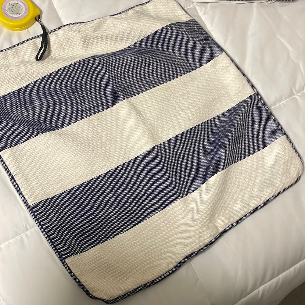 Restoration Hardware outdoor pillow cases